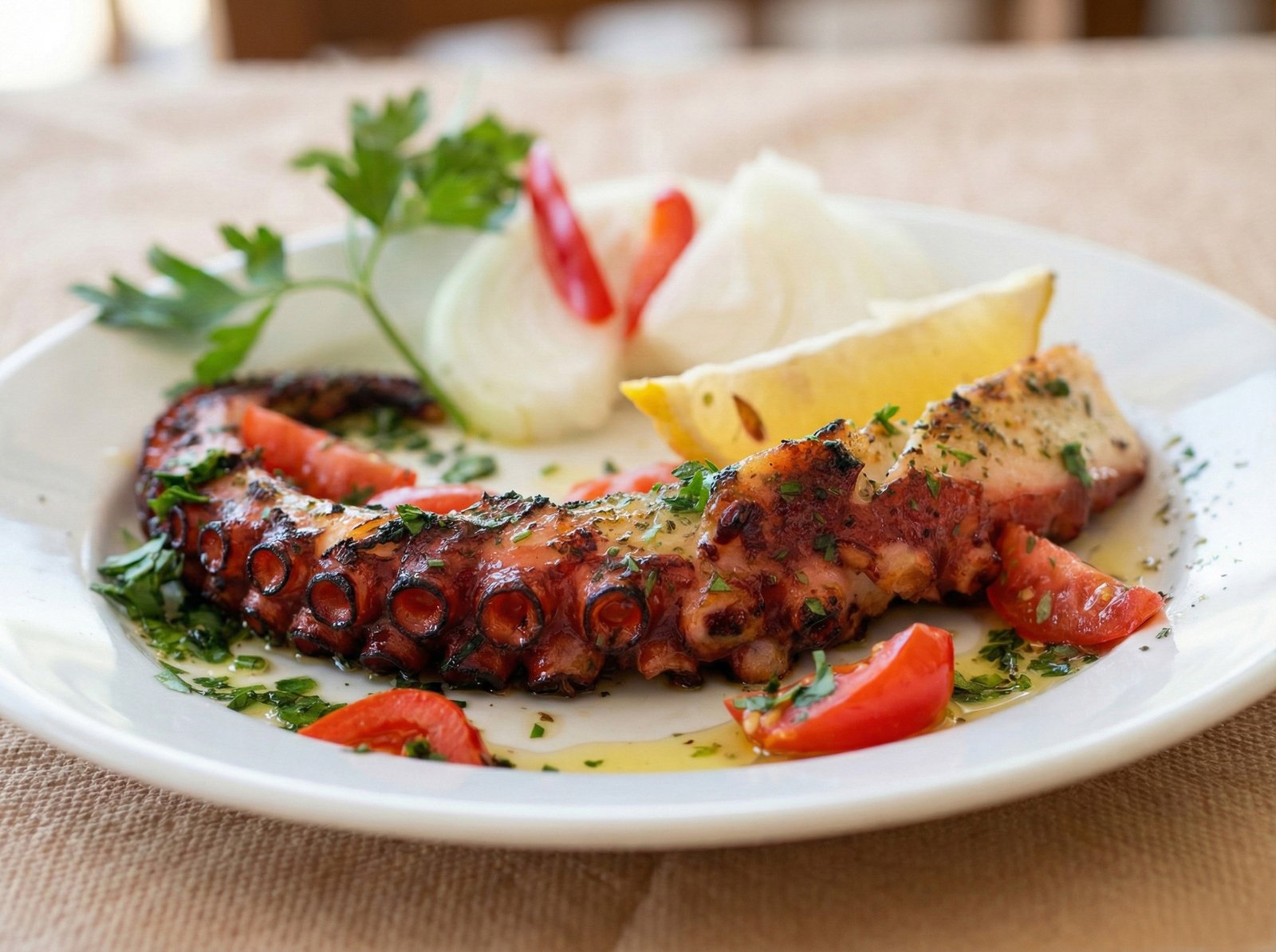 Χταπόδι με πατάτες